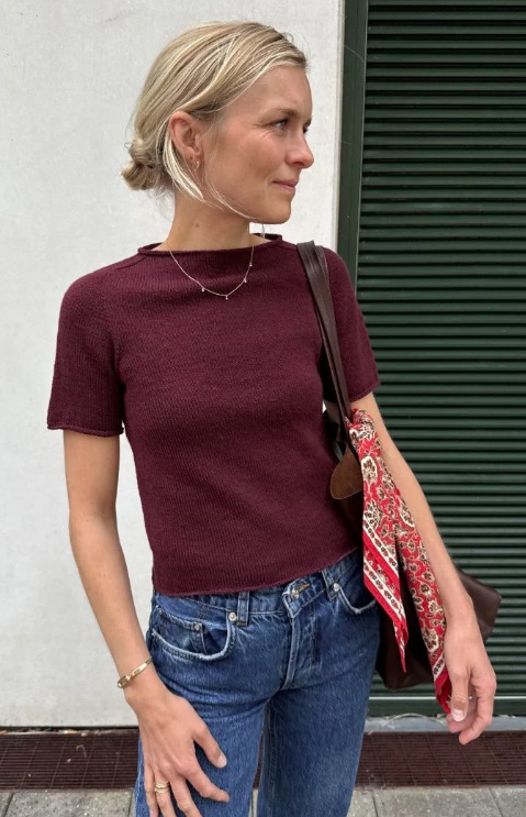 Trui - Tynn Line - Ivy Tee - PetiteKnit