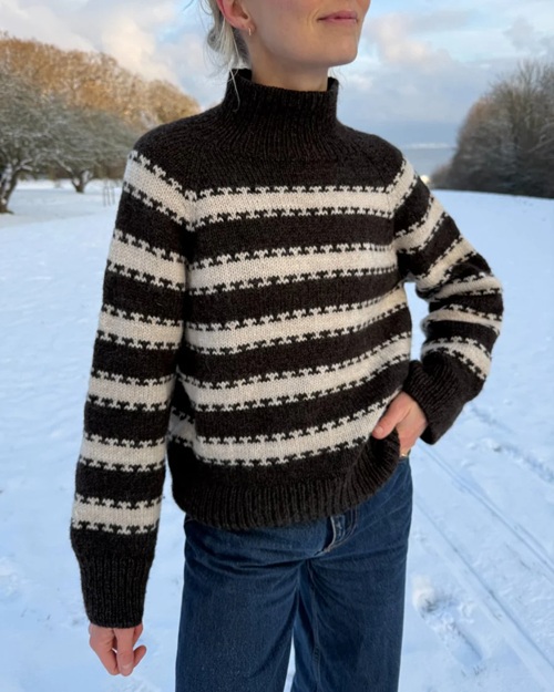 Trui - Baby Alpaca - PetiteKnit - Key Sweater