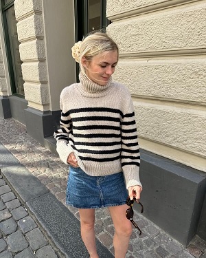 Trui - Brigitte No. 2 - Lyon Sweater Chunky Edition - PetiteKnit