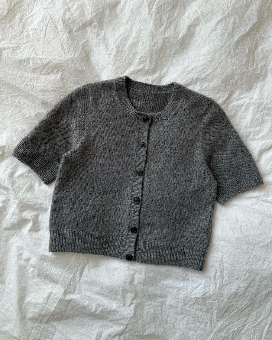 Vest - Cool Wool Baby en Silkhair - PetiteKnit - Maggie Cardigan