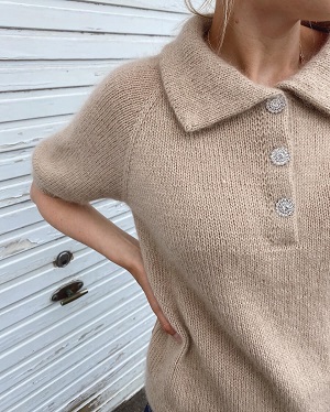 Shirt - Soft Cotton - Maude Tee - PetiteKnit