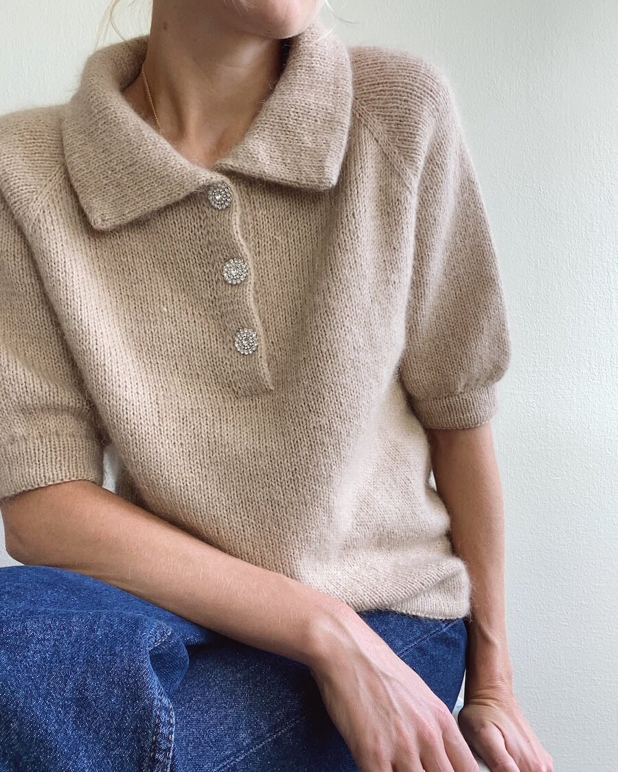 Shirt - Fjallalopi - Maude Tee - PetiteKnit