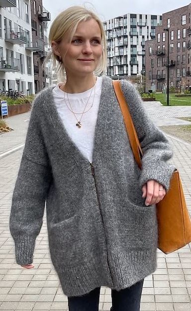 Vest - Baby Alpaca - PetiteKnit - Zipper Jacket