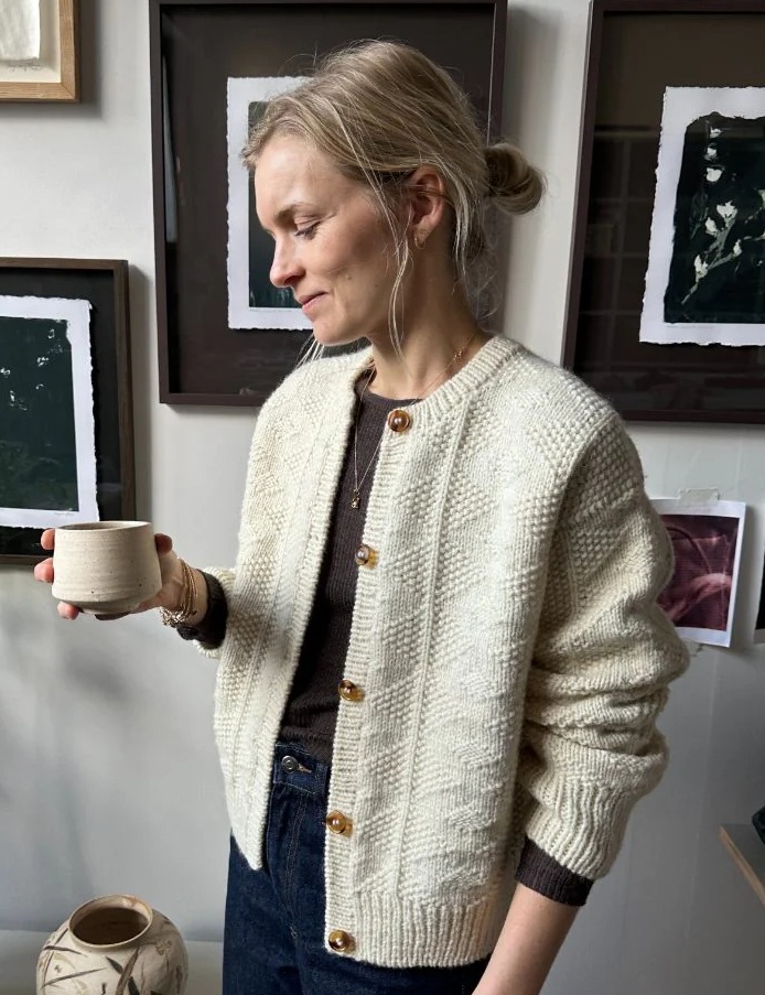 Vest - Landlust Soft Tweed 90 - PetiteKnit - Esther Jacket