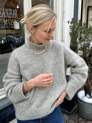 Trui - Merino Uno & Silkhair - PetiteKnit - Weekend Sweater