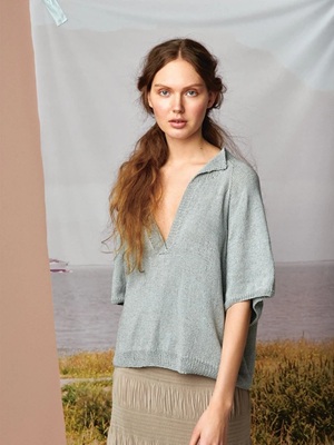 Shirt - Tynn Line - Sandnes Garn - Chamomile T-shirt