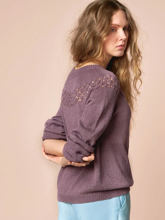 Trui - Tynn Line- Sandnes Garn - Peony Sweater