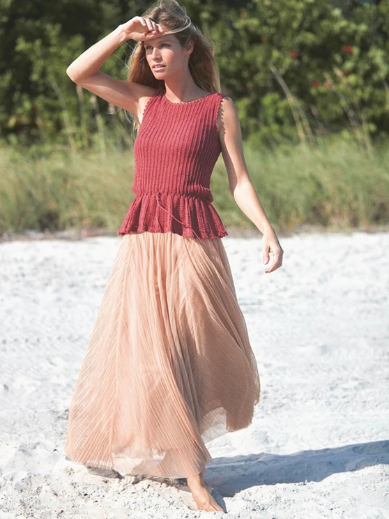 Top - Tynn Line - Sandnes Garn - Adorable Top