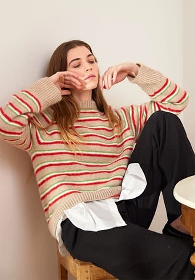 Trui - Sunday & Silkhair - Sandnes Garn - North Sweater