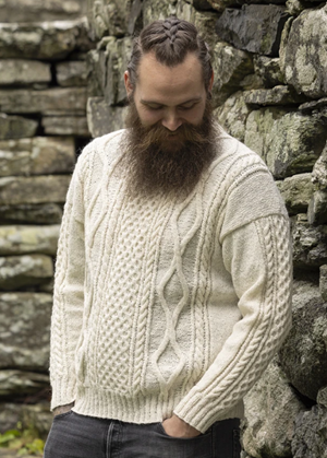 Trui - Andes Tweed - Viking of Norway - York Sweater heren 1-2