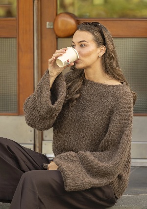 Trui - Baby Alpaca - Viking of Norway - Vivienne sweater 2-3