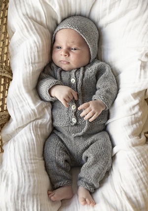 Babyset - Cashmere Silk - Viking of Norway - My First Babyset Fog 12-5B