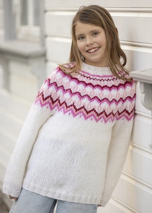 Trui - Olivia - Viking of Norway - Lyra sweater Junior 8-7