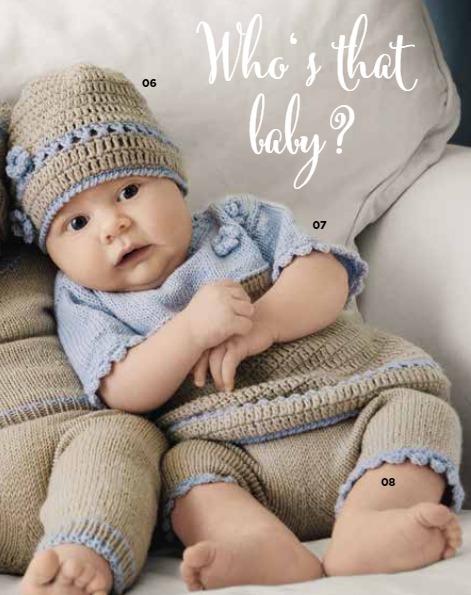 Muts, Jurk & Broek - Cool Wool Baby - Infanti Best Of (model 6, 7 & 8 setje)