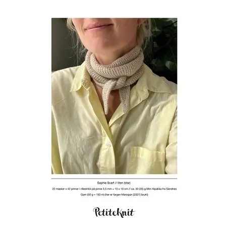 Patroon PetiteKnit Sophie Scarf