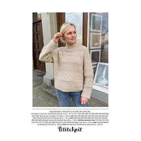 Patroon PetiteKnit Ingrid Sweater