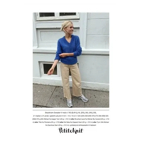 Patroon PetiteKnit Stockholm Sweater V-Neck