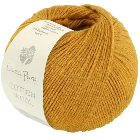 Lana Grossa Cotton Wool 027
Ockergelb