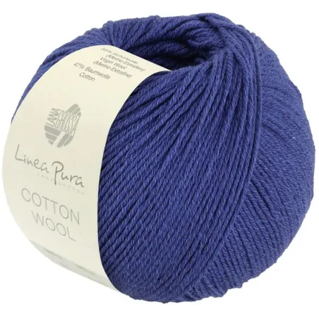 Lana Grossa Cotton Wool 024 Dunkelblau