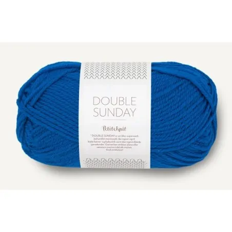 Sandnes Double Sunday by PetiteKnit 6046 Electric Blue
