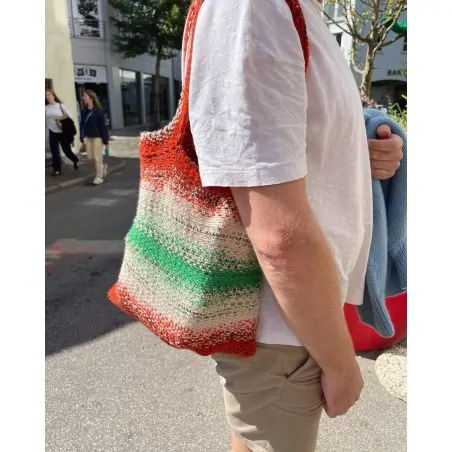 Patroon PetiteKnit Technicolor Tote Bag