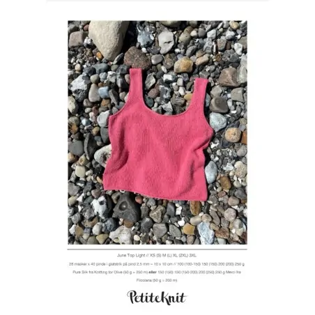 Patroon PetiteKnit June Top Light (maat 34 t/m 52)